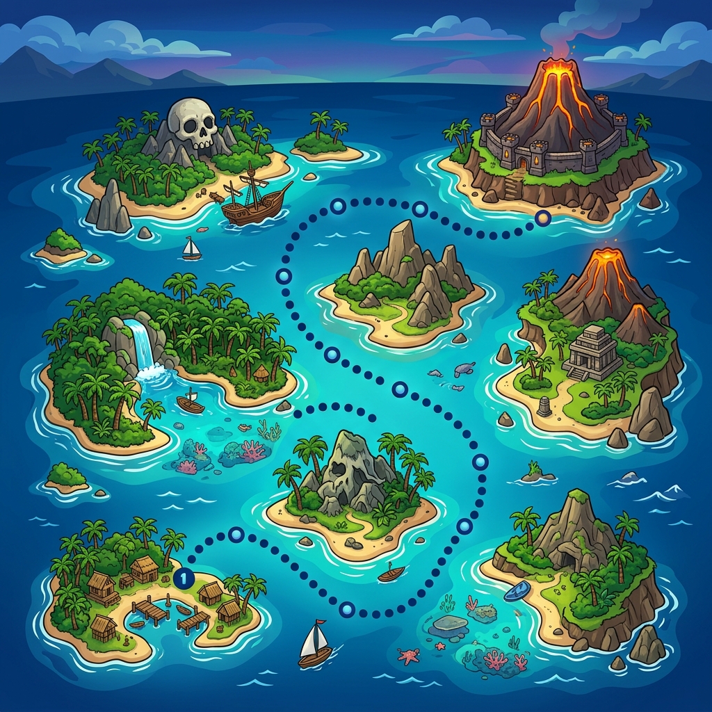 Caribbean Map